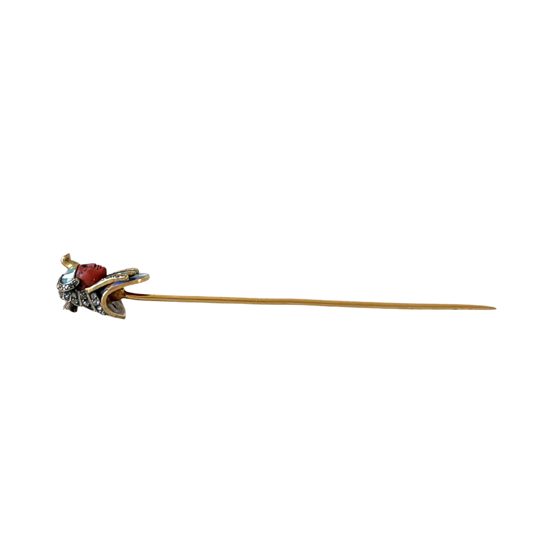 Broche Vintage Égypte - Or Jaune 750