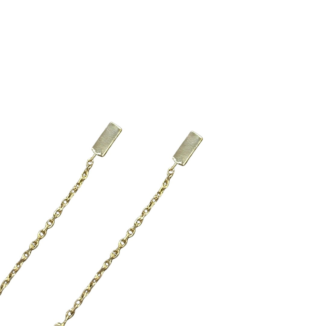 Boucles d'oreilles Pendantes - Or Jaune 750