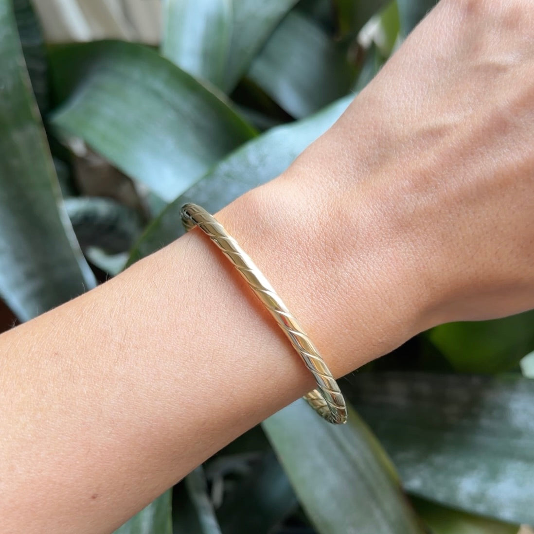 Bracelet Jonc - Or Jaune 750