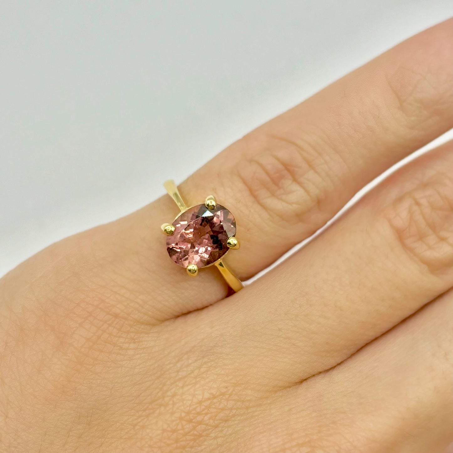 Natori Ring - 750 Yellow Gold &amp; Tourmaline