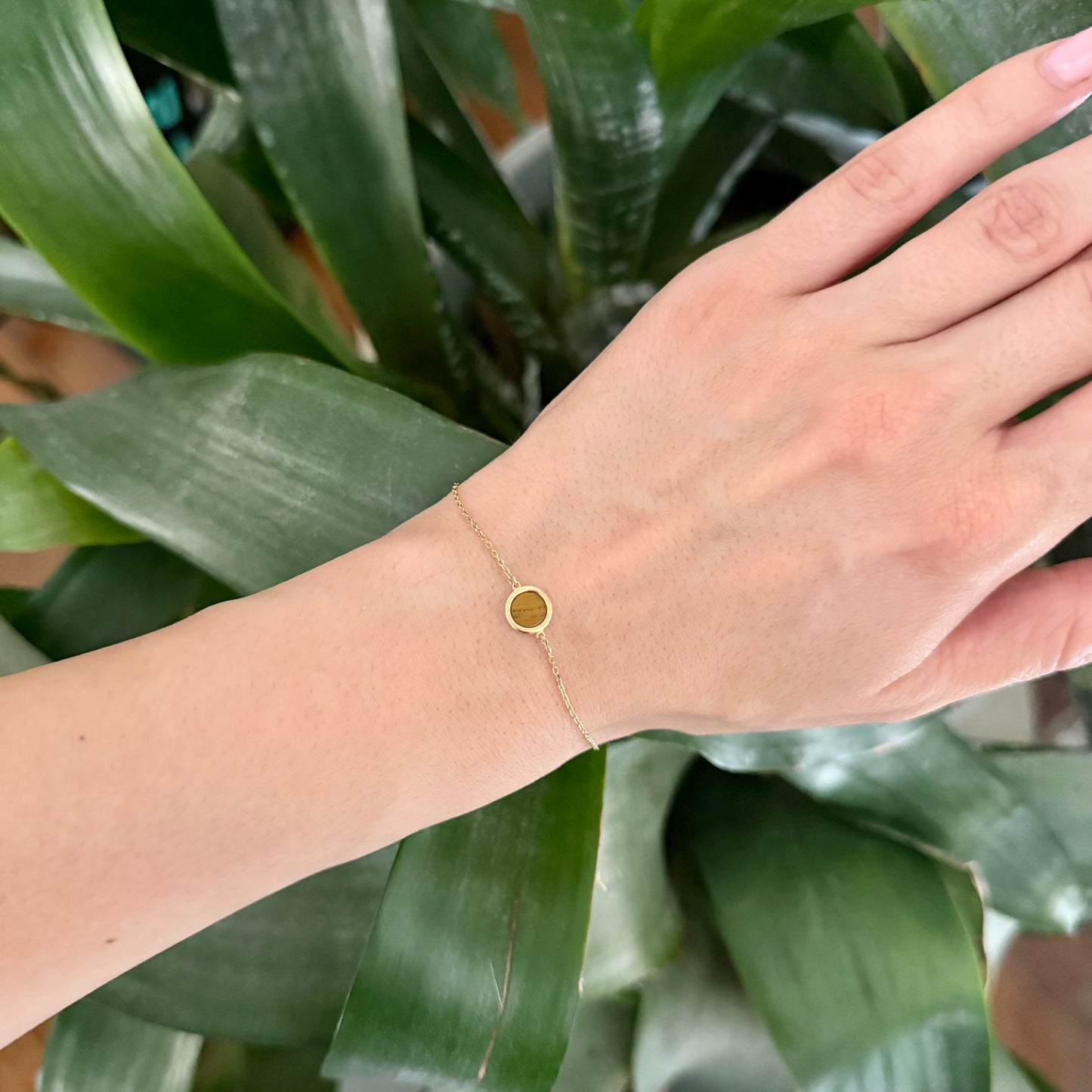Bracelet Oeil de Tigre - Or Jaune 750