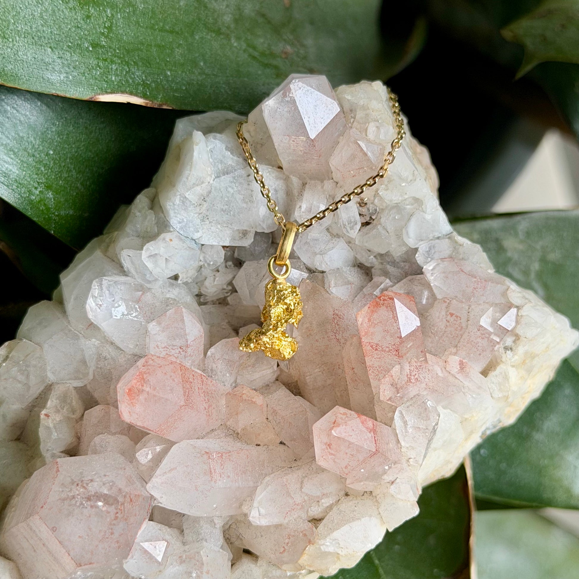 Pendentif Pépite - Or Jaune 916/1000