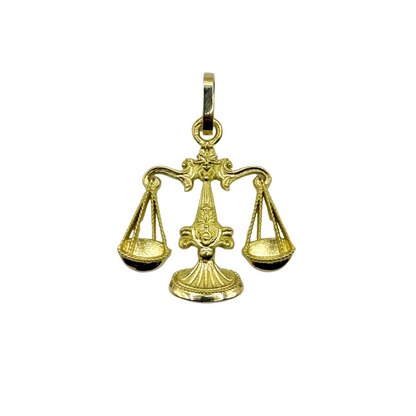 Pendentif Signe Astrologique Balance - Or Jaune 750