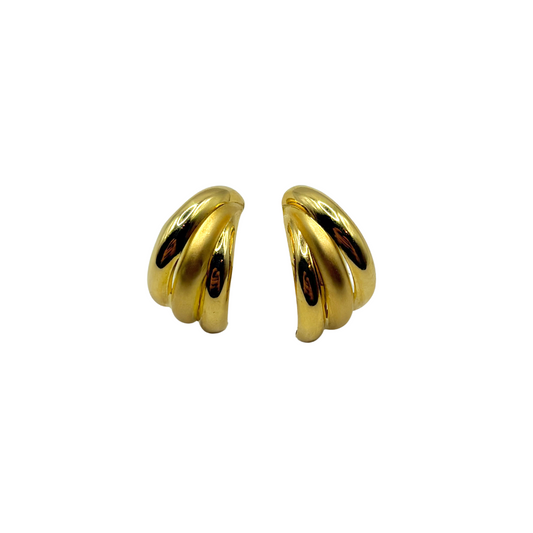 Boucles D'oreilles Créoles - Or Jaune 750