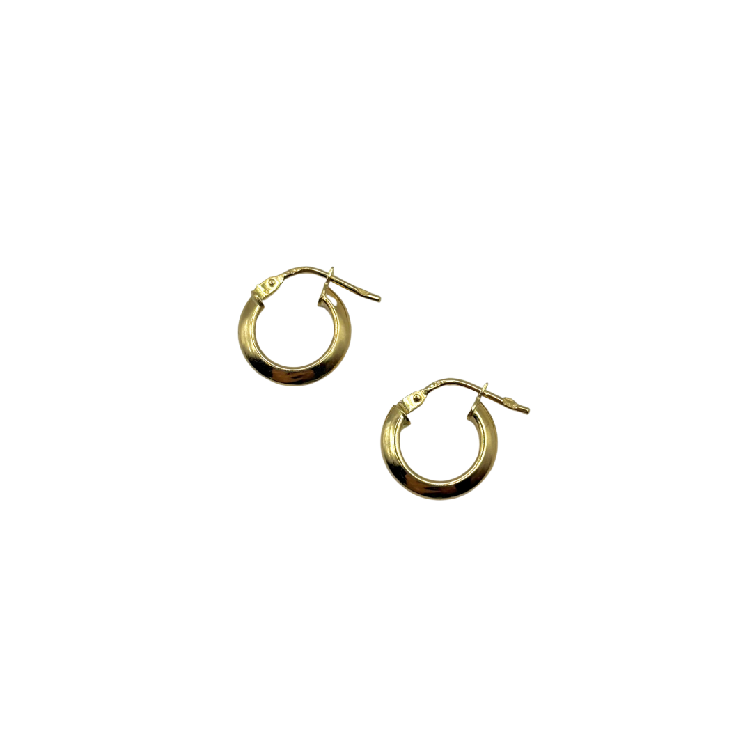 Boucles D'oreilles Créoles - Or Jaune 750