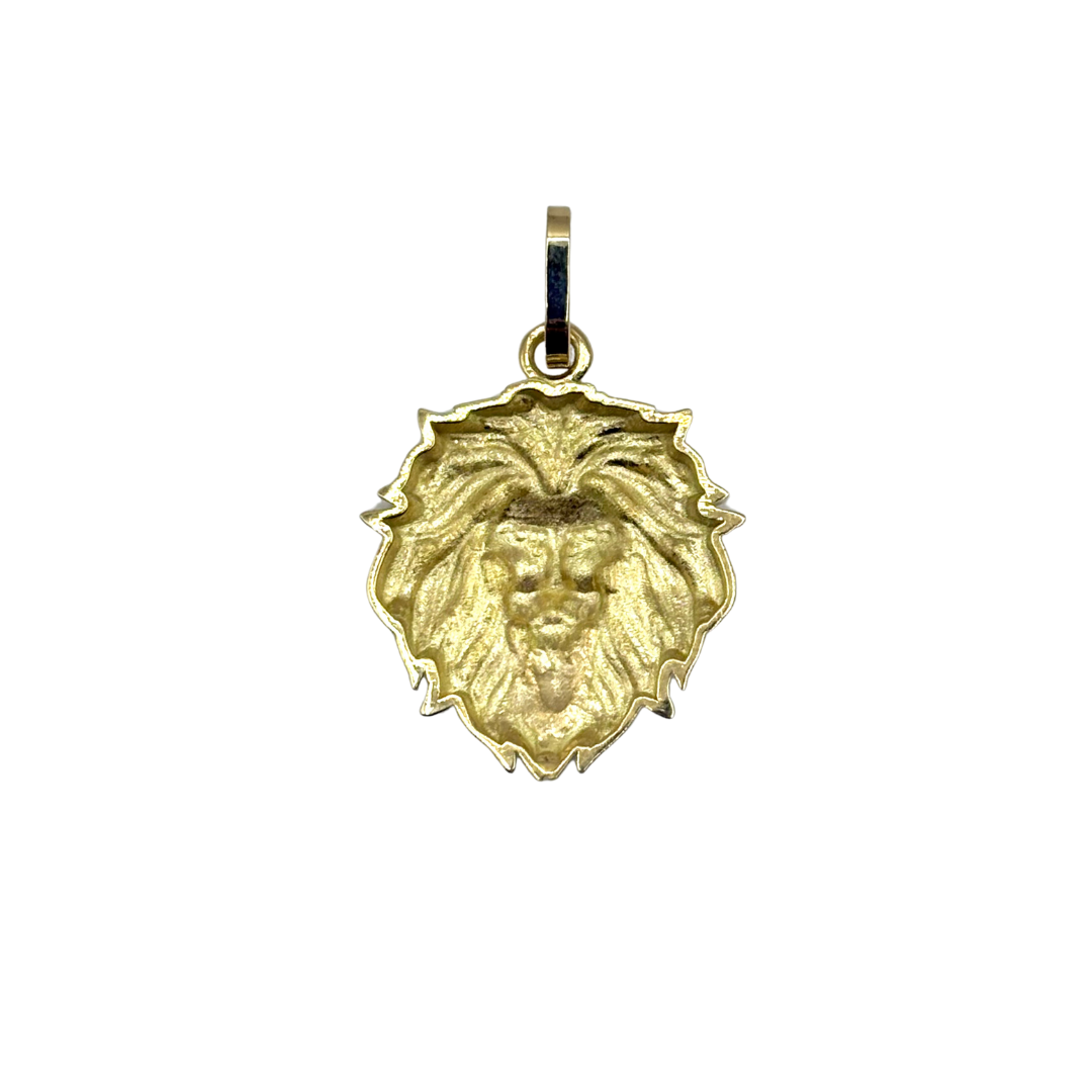 Pendentif Signe Astrologique Lion - Or Jaune 750