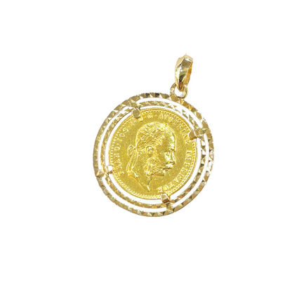 Pendentif Pièce - Or Jaune 750 & Pièce 1 Ducat