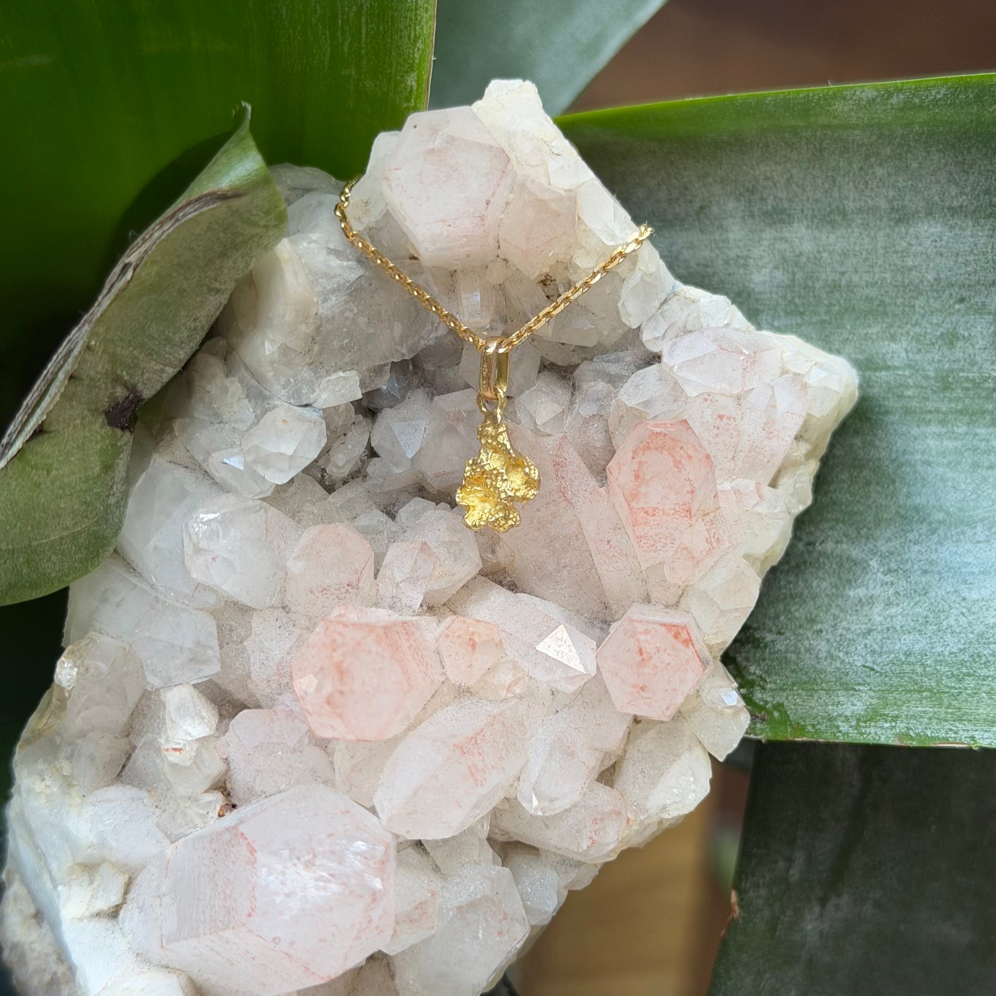 Pendentif Pépite - Or Jaune 750