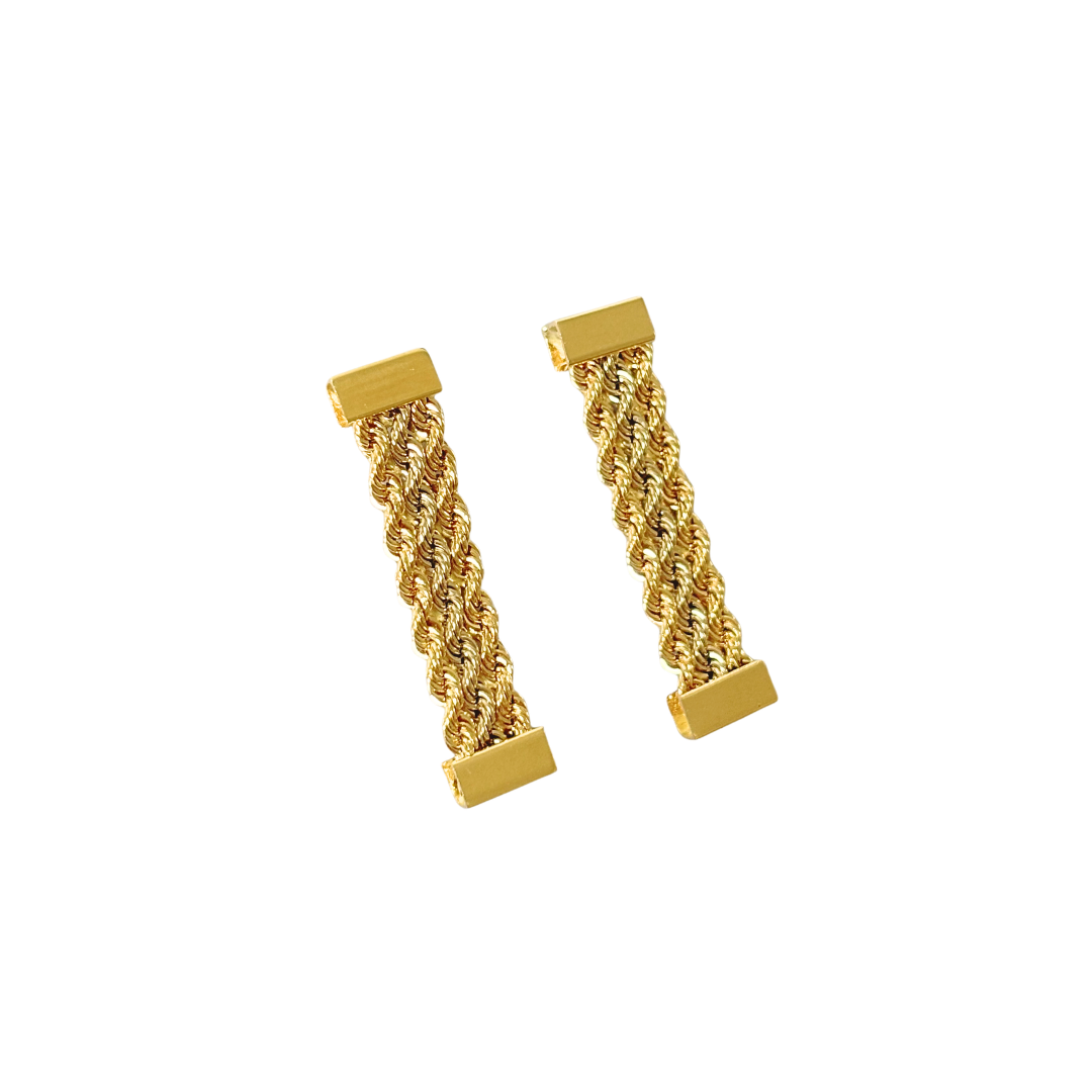 Boucles D'oreilles Filigrane - Or Jaune 750