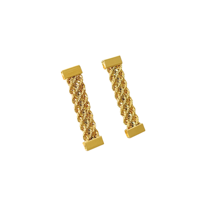 Boucles D'oreilles Filigrane - Or Jaune 750