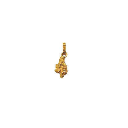 Pendentif Pépite Naturelle - Or Jaune 900/1000