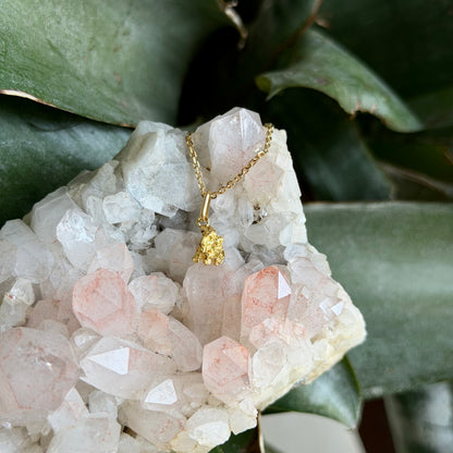 Pendentif Pépite - Or Jaune 916