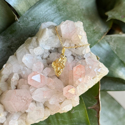 Pendentif Pépite - Or Jaune 750