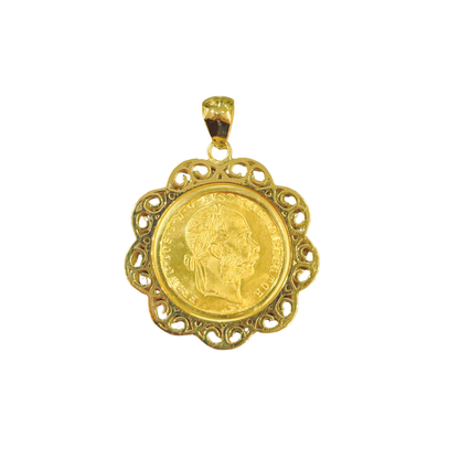 Pendentif Pièce - Or Jaune 750 & Pièce 1 Ducat