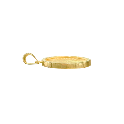 Pendentif Pièce - Or Jaune 750 & Pièce 20 Francs Napoléon