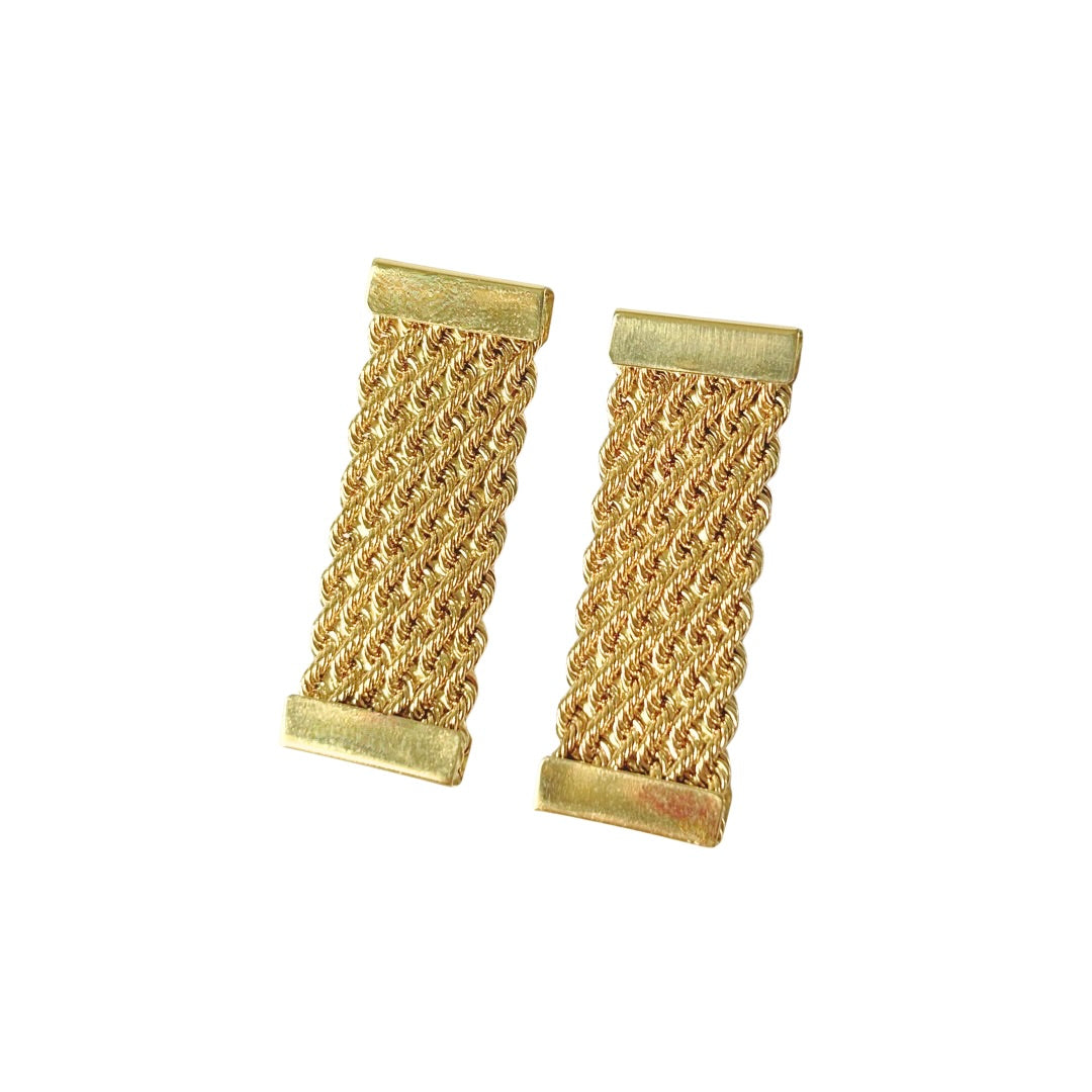 Boucles D'oreilles Filigrane - Or Jaune 750