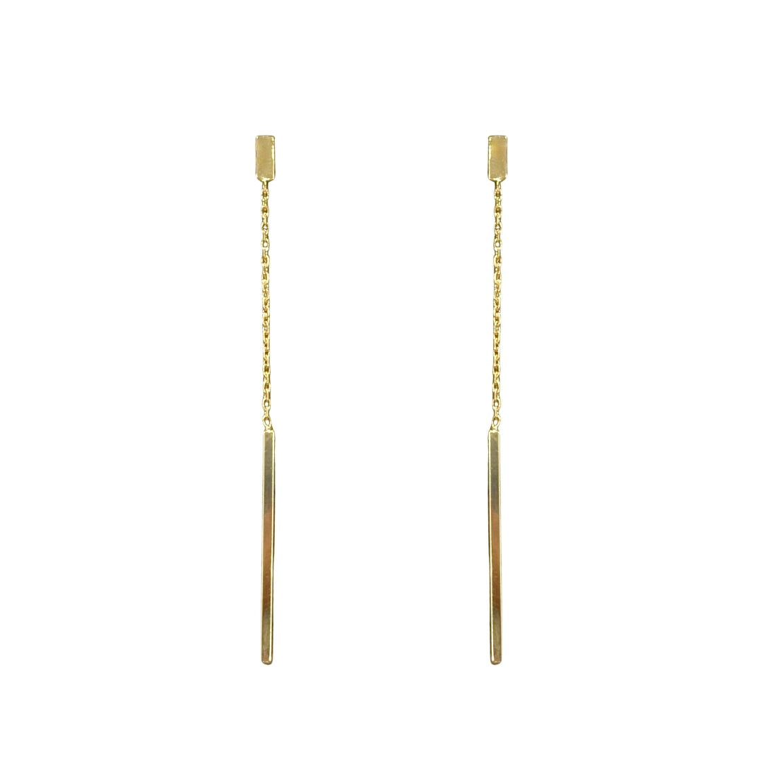 Boucles d'oreilles Pendantes - Or Jaune 750