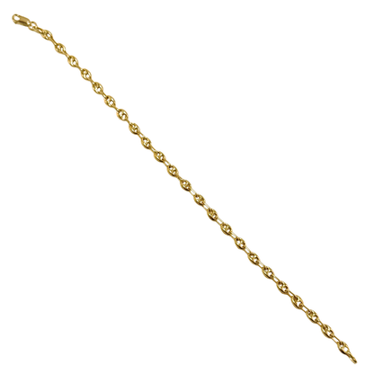 Bracelet Grain de Café - Or Jaune 750