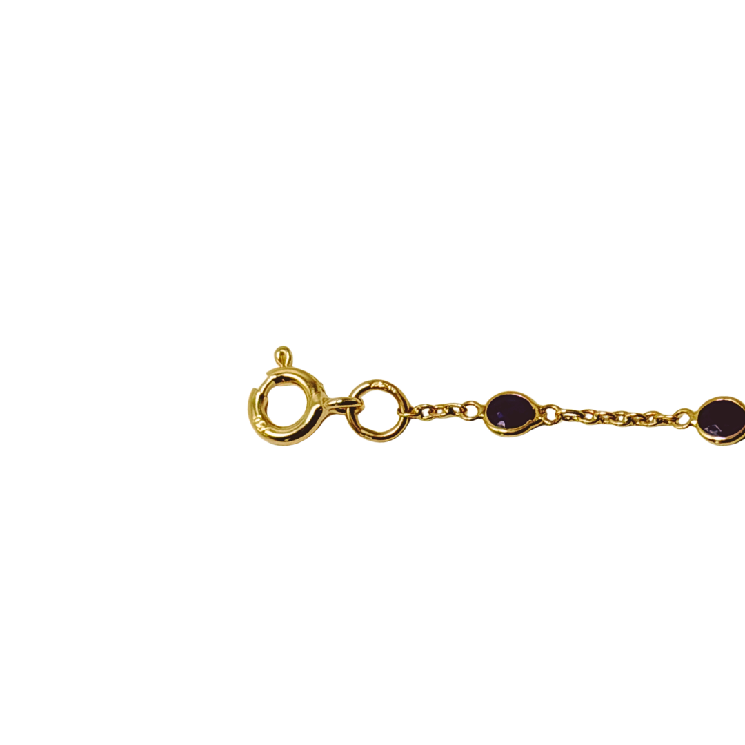 Bracelet Saphirs - Or Jaune 750 & Saphirs