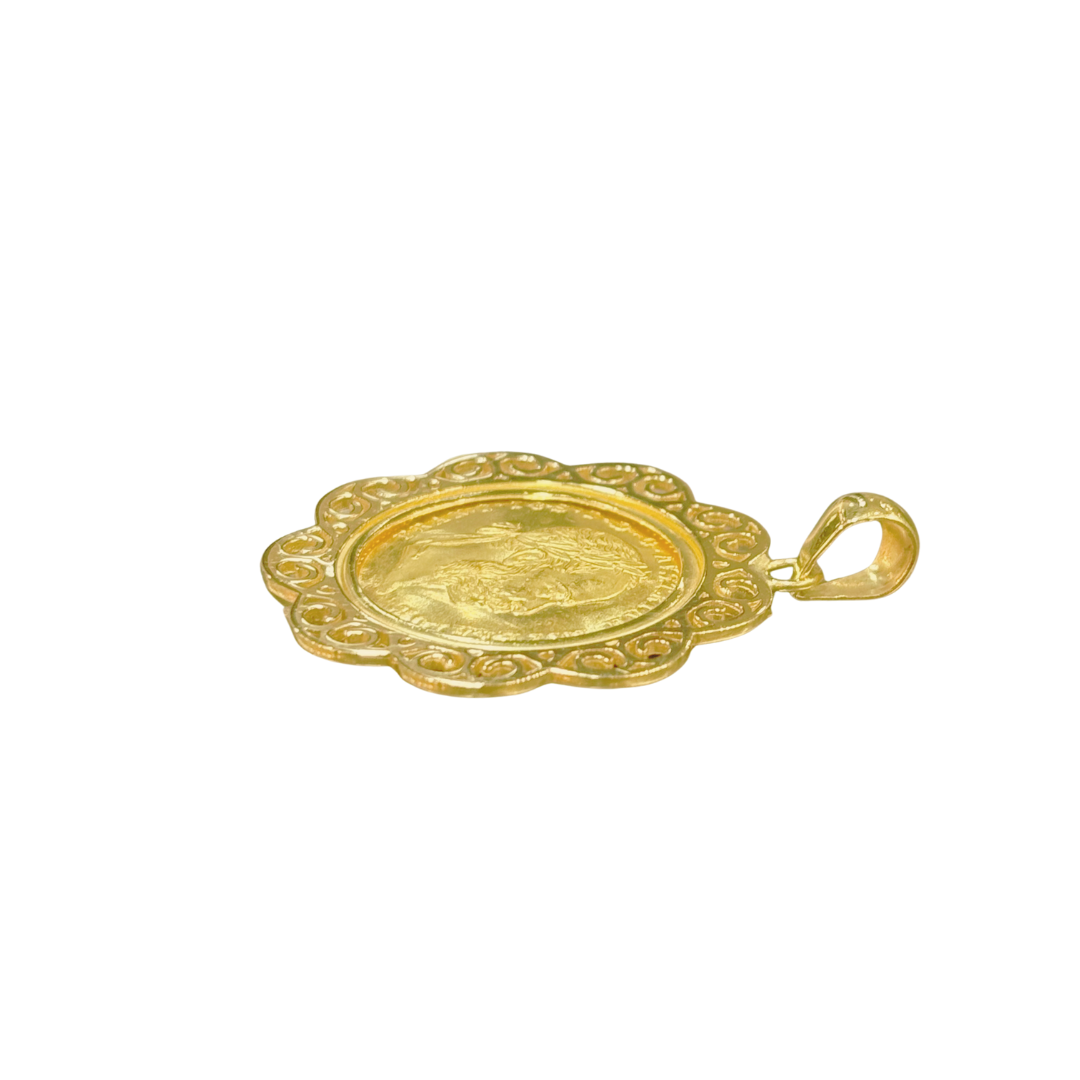 Pendentif Pièce - Or Jaune 750 & Pièce 1 Ducat