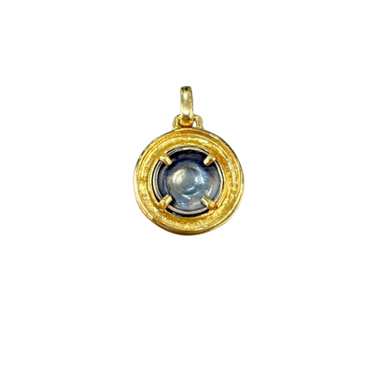 Pendentif Pièce - Or Jaune 750 & Argent