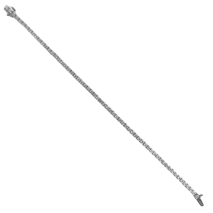 Bracelet Rivière - Or Blanc 585 & Diamants