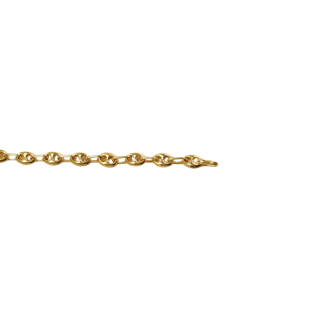 Bracelet Grain de Café - Or Jaune 750