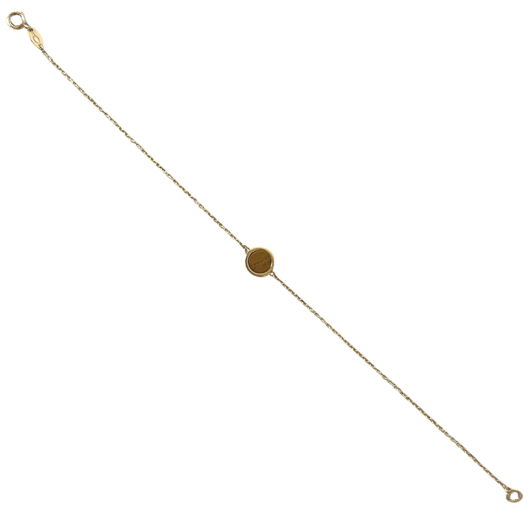 Bracelet Oeil de Tigre - Or Jaune 750