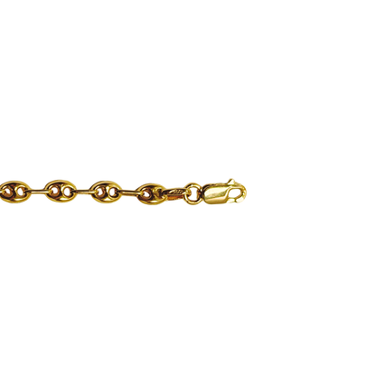Bracelet Grain de Café - Or Jaune 750