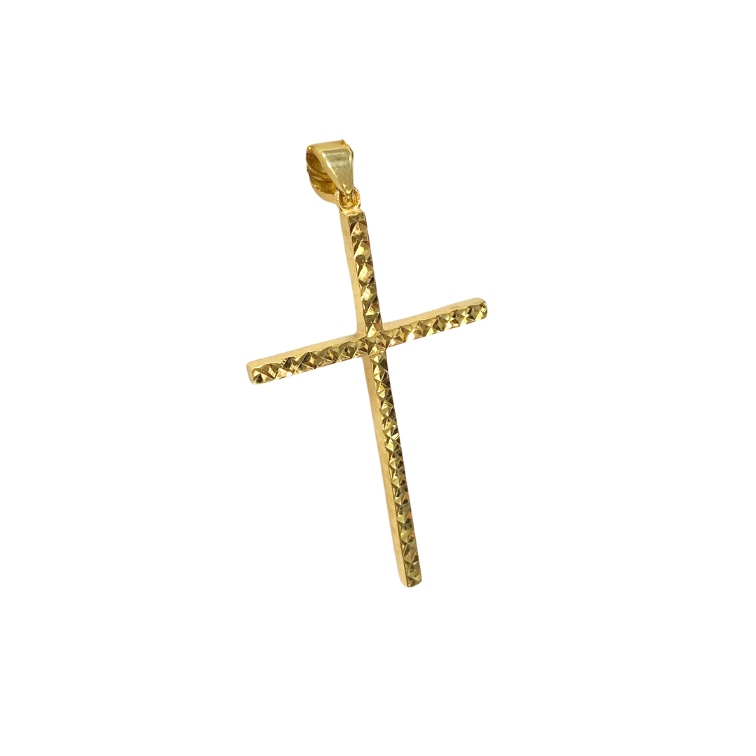 Pendentif Croix - Or Jaune 750