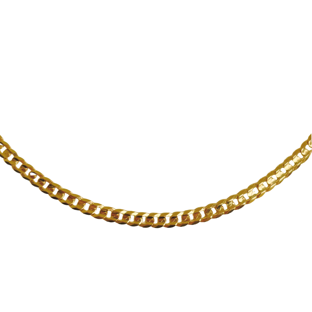 Chaîne Maille Gourmette - Or Jaune 750