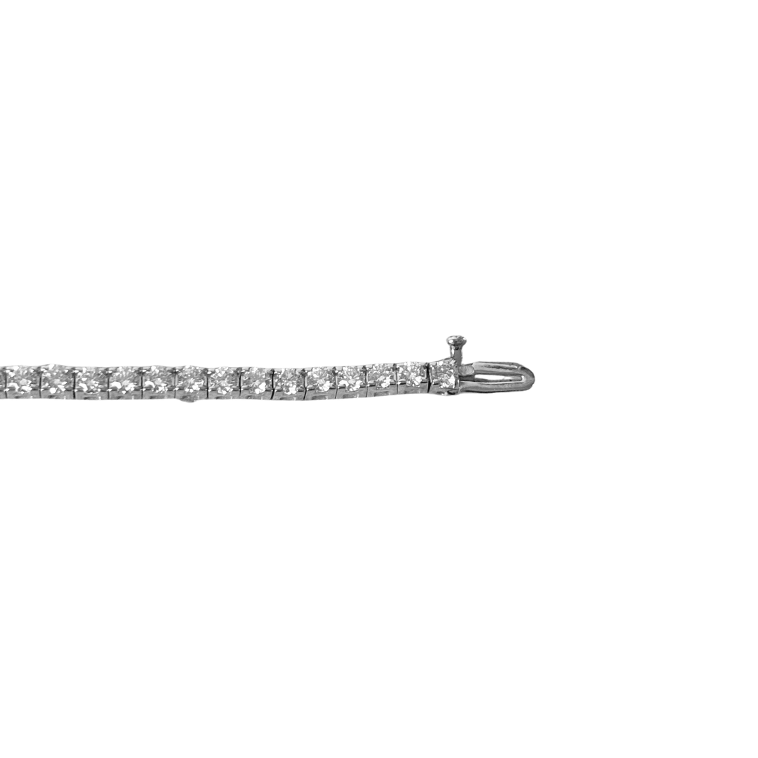 Bracelet Rivière - Or Blanc 585 & Diamants