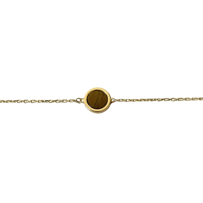 Bracelet Oeil de Tigre - Or Jaune 750