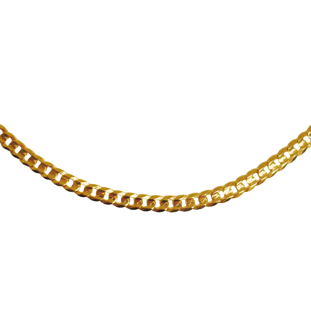 Chaîne Maille Gourmette - Or Jaune 750