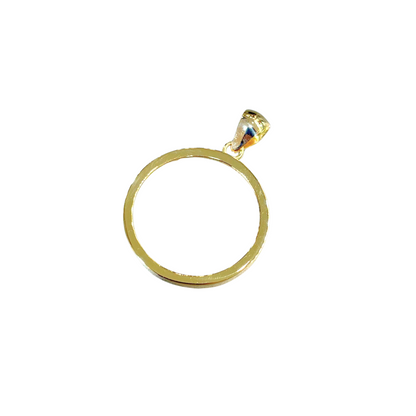 Monture Pendentif Pièce 20 Francs - Porte Pièce Or Jaune 750