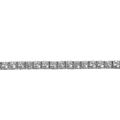 Bracelet Rivière - Or Blanc 585 & Diamants