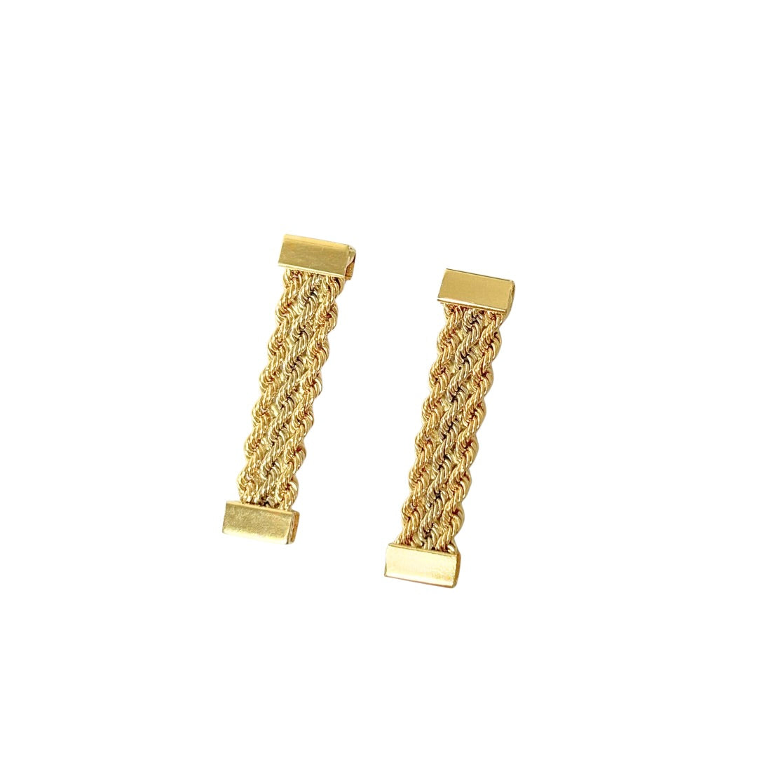Boucles D'oreilles Filigrane - Or Jaune 750