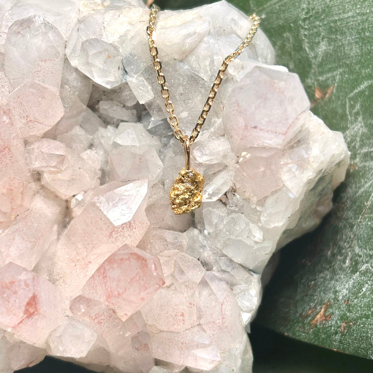 Pendentif Pépite Naturelle - Or Jaune 999/1000