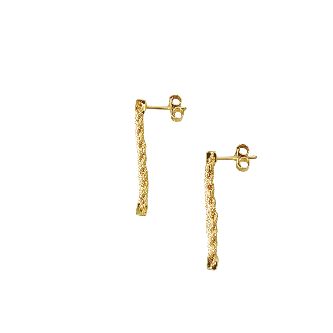 Boucles D'oreilles Filigrane - Or Jaune 750