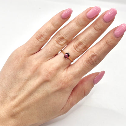 Bague Lapuna - Or Jaune 750 & Grenat Rhodolite