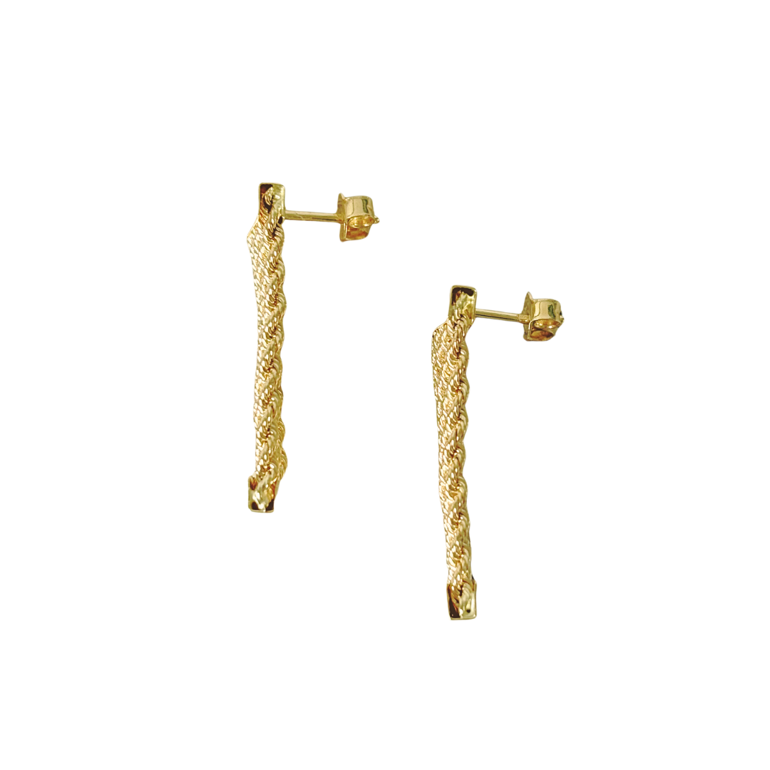 Boucles D'oreilles Filigrane - Or Jaune 750