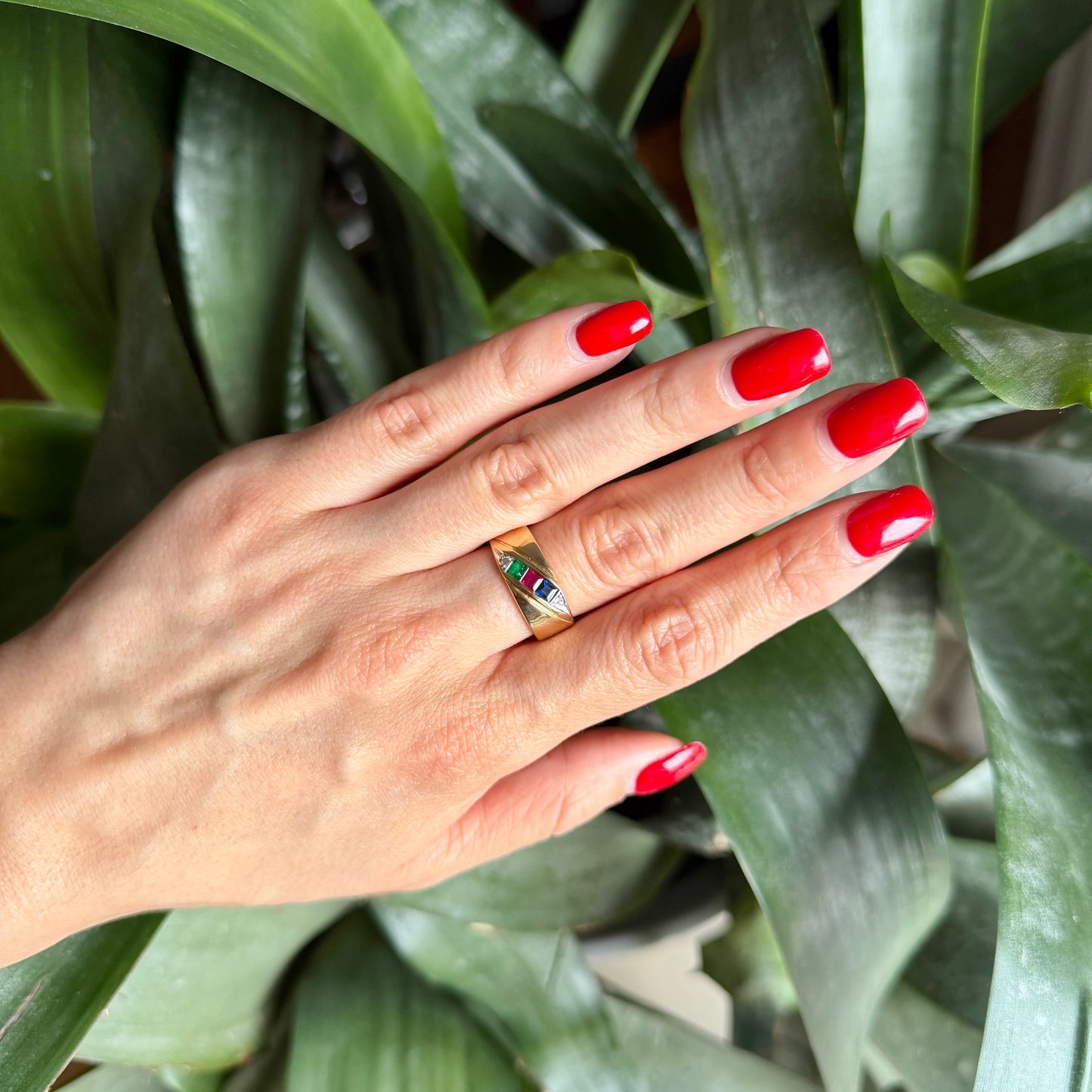 Bague Jonc Trilogie - Or Jaune 750