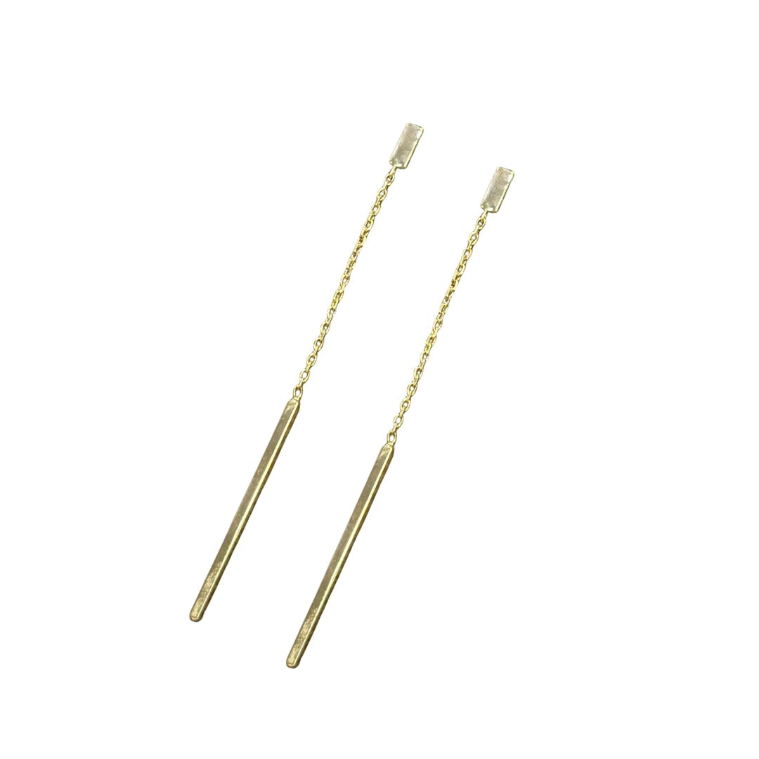 Boucles d'oreilles Pendantes - Or Jaune 750