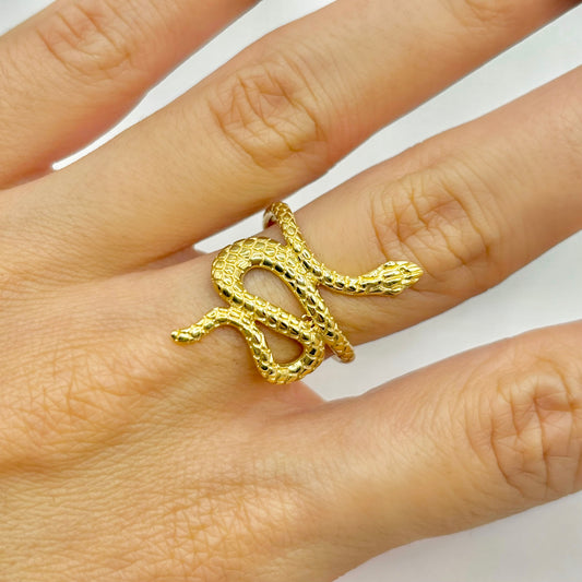 Bague Serpent - Or Jaune 750