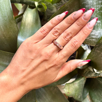 Bague Chevalière - Or Blanc 750 & Diamant