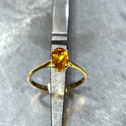 Bague Lapuna - Or Jaune & Citrine