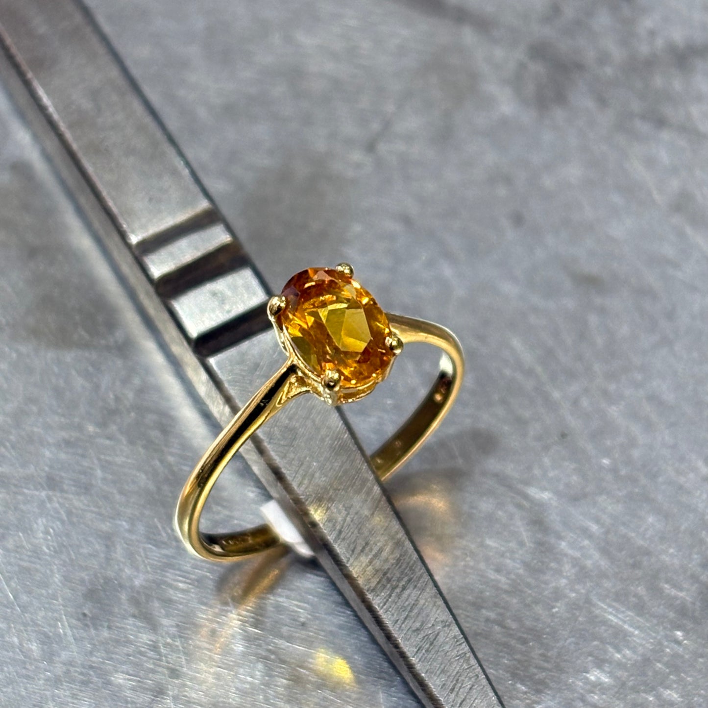 Bague Lapuna - Or Jaune & Citrine