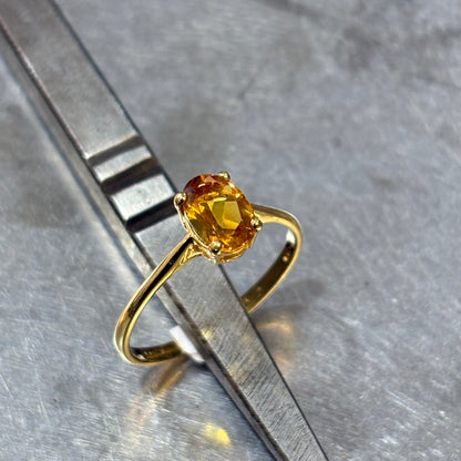 Bague Lapuna - Or Jaune & Citrine