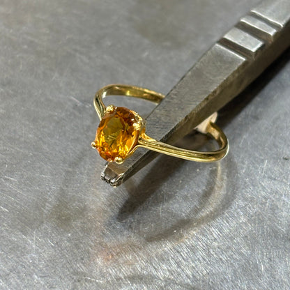 Bague Lapuna - Or Jaune & Citrine