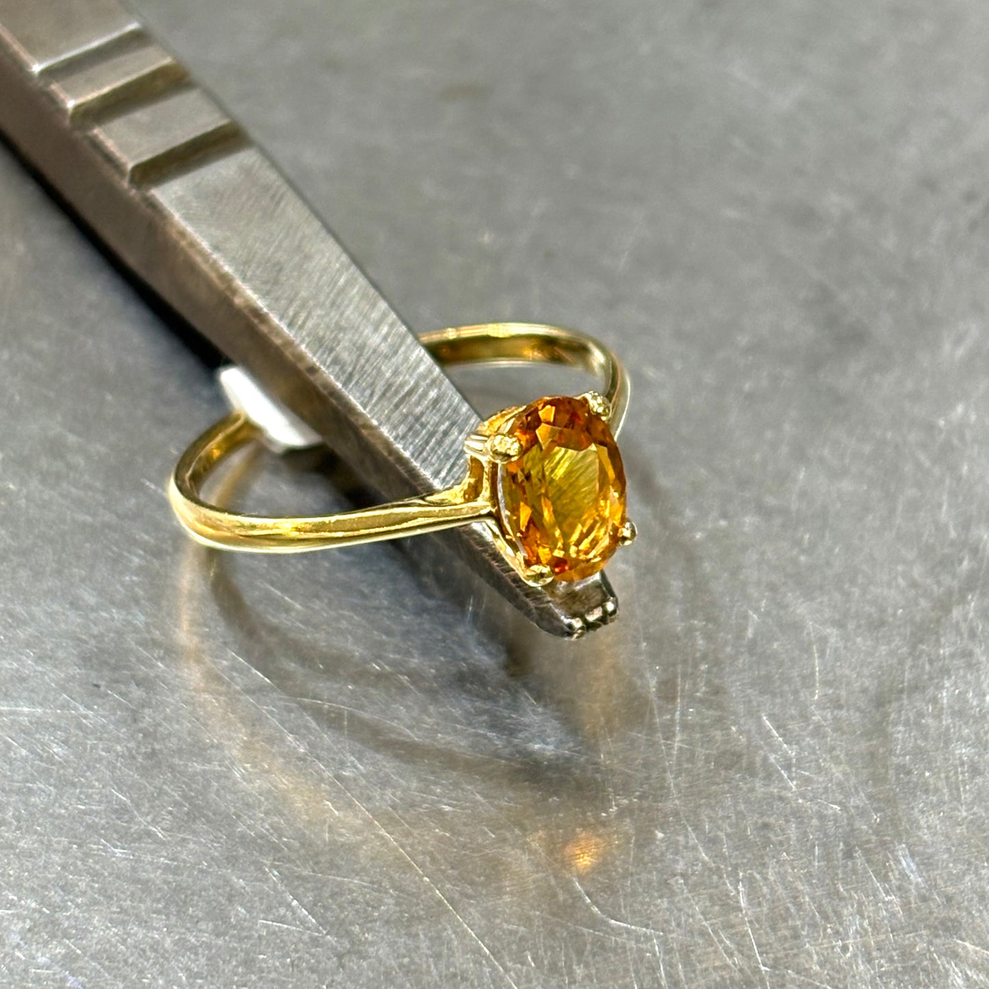 Bague Lapuna - Or Jaune & Citrine